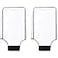 TEYUN Clear PVC Suitcase Cover Protectors Protective Luggage Cover for Travel 20 inch