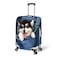HW Travel Luggage Cover Brilliant Colors Spandex Luggage Protector M 2226 Cover Pocket dog