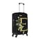 Tuizumy Decorative E Suitcase Protectors Elastic Washable Luggage Covers With Concealed Zippers For 1832 Inch Luggage Size S Fits 1821 Inch