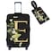 Tuizumy Decorative E Suitcase Protectors Elastic Washable Luggage Covers With Concealed Zippers For 1832 Inch Luggage Size S Fits 1821 Inch