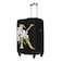Tuizumy Decorative K Suitcase Protectors Elastic Washable Luggage Covers With Concealed Zippers For 1832 Inch Luggage Size S Fits 1821 Inch