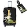 Tuizumy Decorative L Suitcase Protectors Elastic Washable Luggage Covers With Concealed Zippers For 1832 Inch Luggage Size S Fits 1821 Inch
