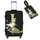 Tuizumy Decorative L Suitcase Protectors Elastic Washable Luggage Covers With Concealed Zippers For 1832 Inch Luggage Size S Fits 1821 Inch