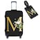 Tuizumy Decorative M Suitcase Protectors Elastic Washable Luggage Covers With Concealed Zippers For 1832 Inch Luggage Size Xl Fits 2932 Inch
