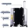 Veki Clear Suitcase Cover PVC Protector with Zip Waterproof Transparent Luggage Cover Protective Bag for Plastic Trolley Case Protect Suitcases from Scratch for Travel Accessories 30inch