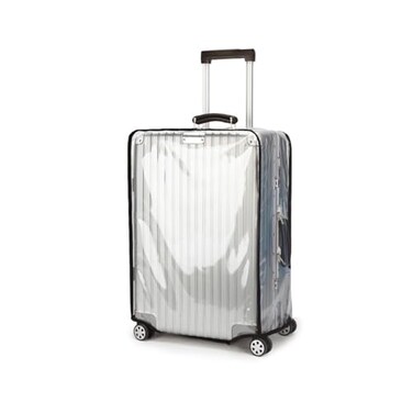 Wsstacxy 32 inch Luggage Cover Suitcase Protector Clear PVC Travel Luggage Covers Luggage Protector Suitcase Cover