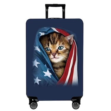 WUJIAONIAO Travel Luggage Cover Baggage Suitcase Cover Protector Skins 1832 Inch Cat A XL for 2932 inch luggage
