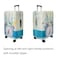 WUJIAONIAO Travel Luggage Cover Baggage Suitcase Cover Protector Skins 1832 Inch compass S for 1820 inch luggage