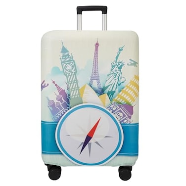 WUJIAONIAO Travel Luggage Cover Baggage Suitcase Cover Protector Skins 1832 Inch compass S for 1820 inch luggage