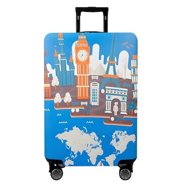 WUJIAONIAO Travel Luggage Cover Baggage Suitcase Cover Protector Skins 1832 Inch Eiffel Tower S for 1820 inch luggage