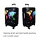 WUJIAONIAO Travel Luggage Cover Baggage Suitcase Cover Protector Skins 1832 Inch map S for 1820 inch luggage