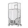 Yopolaz Clear Suitcase Cover 20 22 24 26 28 30 Inch Suitcase Covers PVC Waterproof Luggage Cover Top and Side Handle Gap Suitcase Protector 30 Inch