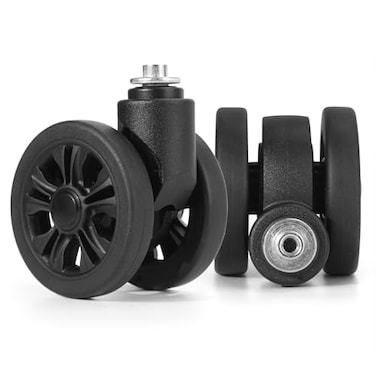 Zoofen Luggage Replacement Wheels 2 pcs Suitcase Replacement Wheels WearResistant Luggage Wheels for Most Suitcase Repair