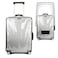 JZRSuitcase 30 Inch Clear Suitcase Cover for Luggage TSA Approved Heavy Duty Waterproof PVC Protector Prevents Scratches Damage for Wheeled Travel Luggage