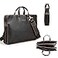 CONTACTS Full Grain Leather Briefcase for Men 16 Laptop Bag Messenger Bag Computer Satchel Handbag with 3 Layer Compartments
