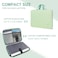 Ytonet Laptop Case 156 inch Laptop Sleeve with Handle TSA Water Resistant Computer Carrying Case Compatible for MacBook HP Dell Lenovo Asus Notebook Gifts for Men Women Mint Green