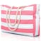 Becokan Beach Bag Large Beach Tote Bag for Women Waterproof Sandproof Swim Pool Bag With Zipper