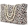 Becokan Beach Bag Large Beach Tote Bag for Women Waterproof Sandproof Swim Pool Bag With Zipper