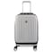 DELSEY PARIS Titanium Hardside Expandable Luggage with Spinner Wheels CarryOn Luggage Silver CarryOn 19 Inch