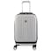 DELSEY PARIS Titanium Hardside Expandable Luggage with Spinner Wheels CarryOn Luggage Silver CarryOn 19 Inch