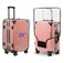FABULWAY Clear PVC Suitcase Cover Thick Transparent Waterproof Dustproof Wheeled Luggage Protector 20
