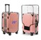 FABULWAY Clear PVC Suitcase Cover Thick Transparent Waterproof Dustproof Wheeled Luggage Protector 20
