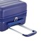 French Connection St Martin CarryOn Luggage with Cup HolderUSB Ports Blue Depths