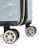 Kenneth Cole REACTION Madison Square Lightweight Hardside Chevron Expandable Spinner Luggage Slate 20Inch Checked