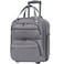 KROSER Carry On Underseat Multifunctional 16inch Underseater Lightweight Overnight Suitcase for Men Women Grey