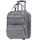 KROSER Carry On Underseat Multifunctional 16inch Underseater Lightweight Overnight Suitcase for Men Women Grey