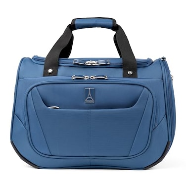 Travelpro Maxlite 5 Softside Lightweight Underseat CarryOn Travel Tote Overnight Weekender Bag 18Inch Ensign Blue