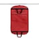 DALIX 39 Garment Bag Cover Suits Dresses Clothing Foldable Shoe Pocket in Red