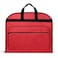 DALIX 39 Garment Bag Cover Suits Dresses Clothing Foldable Shoe Pocket in Red