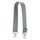 A ALLZEDREAM Allzedream Crossbody Bag Strap Soft Adjustable Replacement Purse Straps Gray