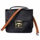 A ALLZEDREAM Allzedream Leather Purse Strap Replacement Crossbody Handbag Long Adjustable Brown Silver Hardware