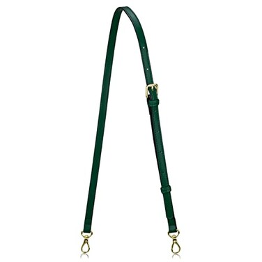 A ALLZEDREAM Allzedream Leather Purse Strap Replacement Crossbody Handbag Long Adjustable Green