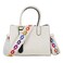 A ALLZEDREAM ALLZEDREAM Purse Strap Crossbody Replacement Handbag Shoulder Bag 2 Wide Adjustable Embroidered Lace Sequins Gorgeous Beige