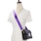 A ALLZEDREAM Allzedream Wide Purse Strap Replacement Crossbody Shoulder Bag Adjustable Dark Purple