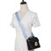 A ALLZEDREAM Allzedream Wide Purse Strap Replacement Crossbody Shoulder Bag Adjustable Light BlueSilver Hardware