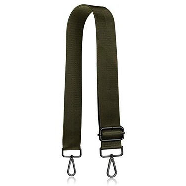 A ALLZEDREAM Allzedream Wide Purse Strap Replacement Crossbody Shoulder Bag Adjustable Olive Green