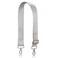A ALLZEDREAM Allzedream Wide Purse Strap Replacement Crossbody Shoulder Bag Adjustable Silver