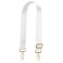 A ALLZEDREAM Allzedream Wide Purse Strap Replacement Crossbody Shoulder Bag Adjustable White