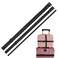CALLARON 3Pcs Fanny Pack Extender Strap Chest Bag Extension Strap Belt Extender for Fanny Bag Wasit Pack Backpack Pouch Travel Luggage Adjustable Black