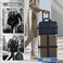 CALLARON 3Pcs Fanny Pack Extender Strap Chest Bag Extension Strap Belt Extender for Fanny Bag Wasit Pack Backpack Pouch Travel Luggage Adjustable Black