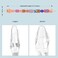 chushui Knit Purse Strap Colorful Floral Pattern Replacement Crossbody Wide Adjustable Shoulder Strap for Bags and Handbags