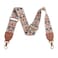 Dksongr Purse Strap Replacement Crossbody Adjustable Bag Strap Retro Jacquard Embroidery 2 Shoulder Strap for Women Handbags