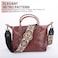Dksongr Purse Strap Replacement Crossbody Adjustable Bag Strap Retro Jacquard Embroidery 2 Shoulder Strap for Women Handbags
