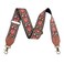 Dksongr Purse Strap Replacement Crossbody Adjustable Bag Strap Retro Jacquard Embroidery 2 Shoulder Strap for Women Handbags