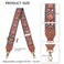 Dksongr Purse Strap Replacement Crossbody Adjustable Bag Strap Retro Jacquard Embroidery 2 Shoulder Strap for Women Handbags