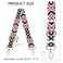Dksongr Purse Straps Replacement Crossbody Bag Strap for Purses Adjustable Wide shoulder Straps for Women Handbags
